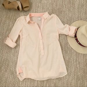 Anthropologie Postmark Popover Top